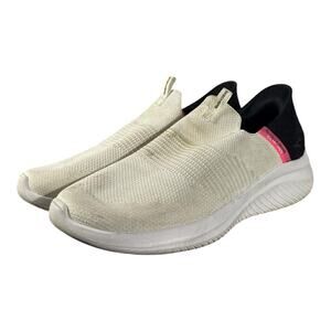 Skechers Slip-Ins Ultra Flex 3.0 Shoe Women's Size 11 White Slip On Sneaker